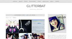 Desktop Screenshot of glitterbat.net